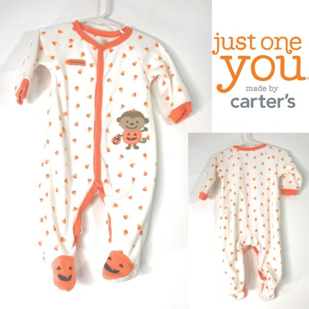 Carter’s My First Halloween Candy Corn Sleeper  🌸